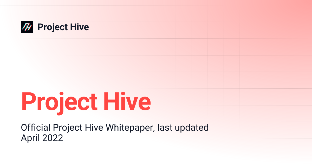 Project Hive